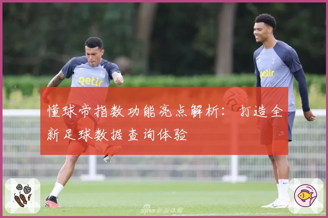 懂球帝指数功能亮点解析：打造全新足球数据查询体验
